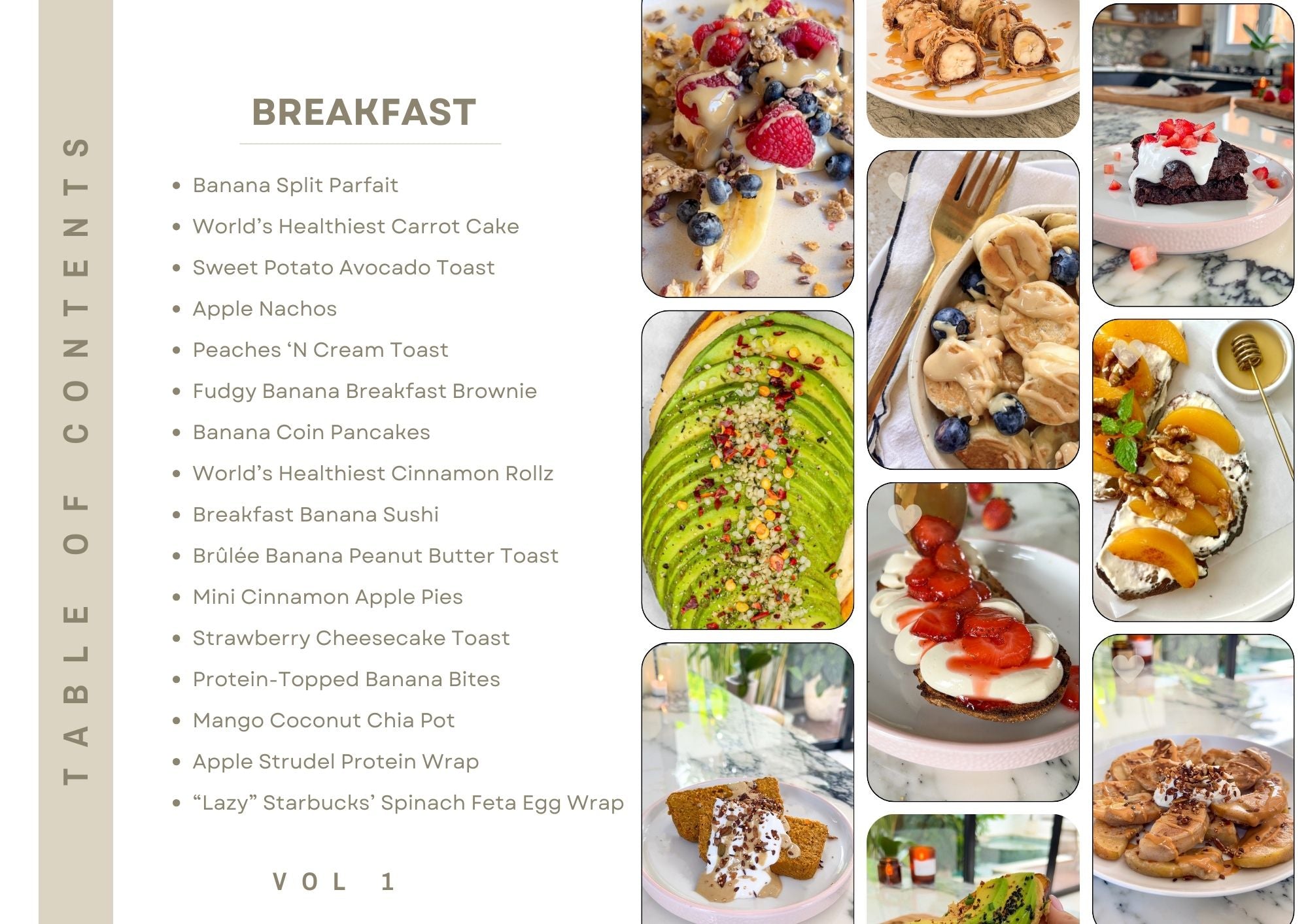 "What I Eat" Vol 1 Cookbook